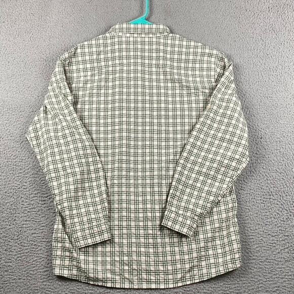 Orvis Button Up Shirt Men's Large Green Plaid Causal Outdoors Classic Fishing - Picture 11 of 11